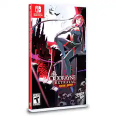 A Nintendo Switch. Bloodrayne Betrayal Fresh Bites + Bloodrayne Betrayal Fresh 20 Bites Teen Limited Run T ESRB
