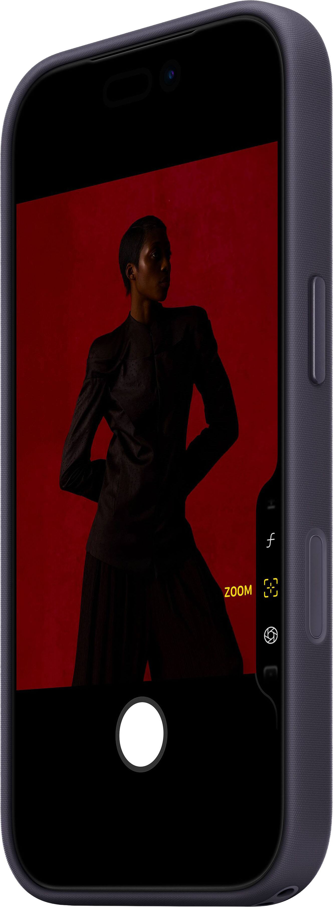 Alt View 3. Apple - iPhone 17 Pro TechWoven Case with MagSafe - Purple.