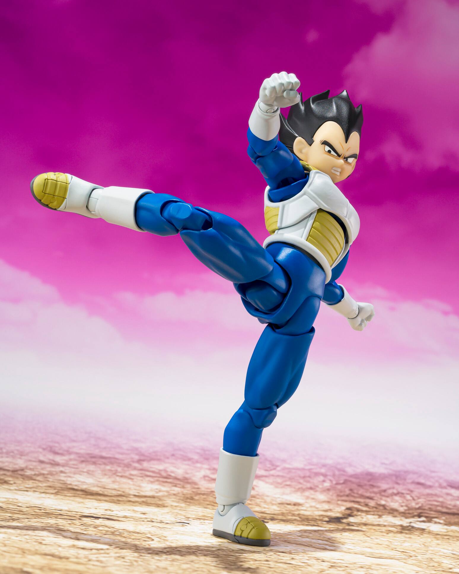 Alt View 2. Bandai - Vegeta - Daima - Dragon Ball Daima - Tamashii Nations S.H.Figuarts 5.5" Figure.