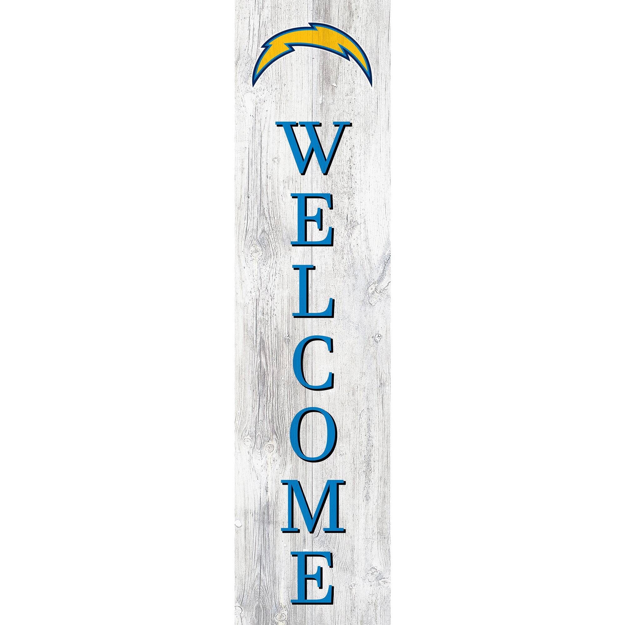 Los Angeles Chargers 48'' Welcome Leaner