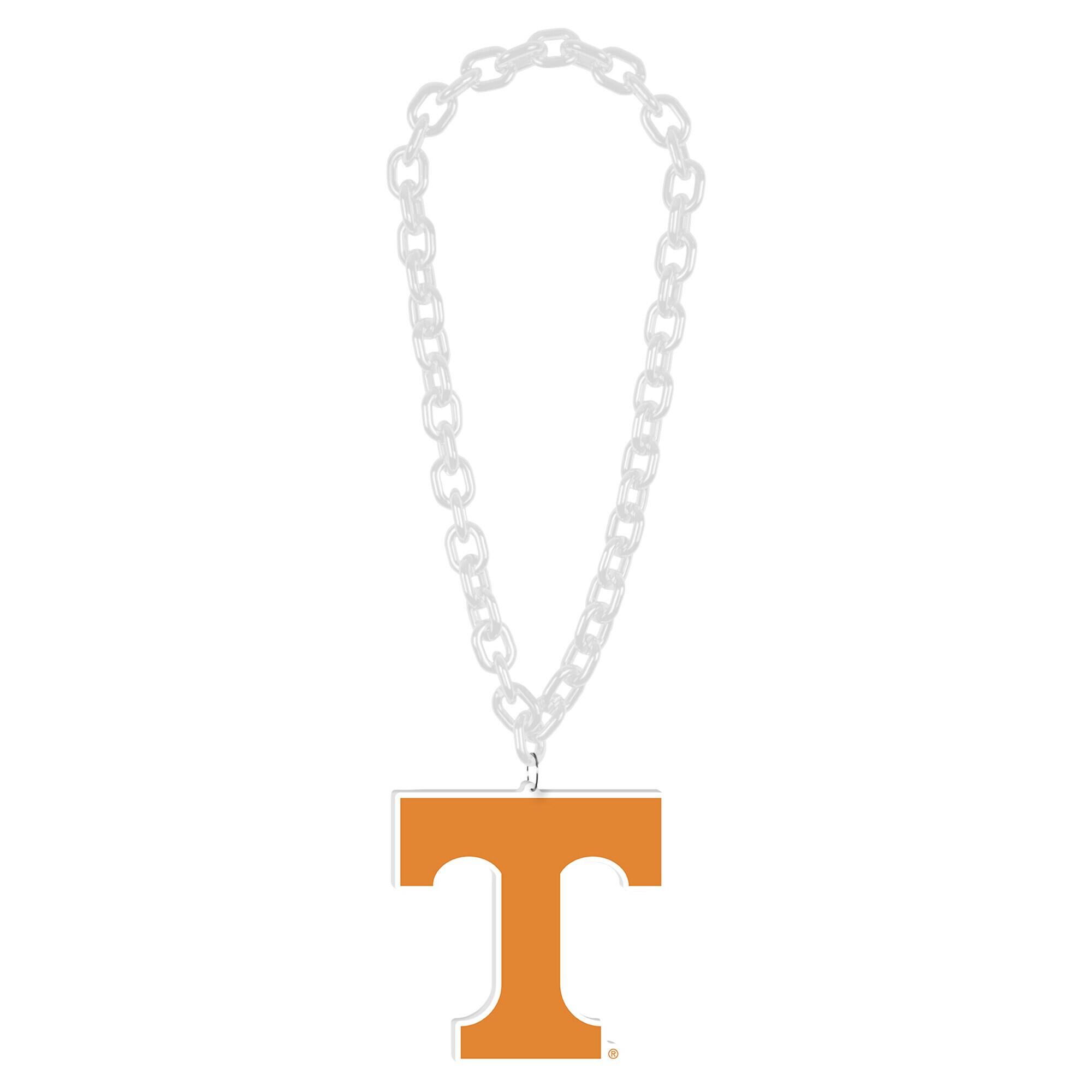 WinCraft - Tennessee Volunteers Big Chain Logo Necklace - Multicolor