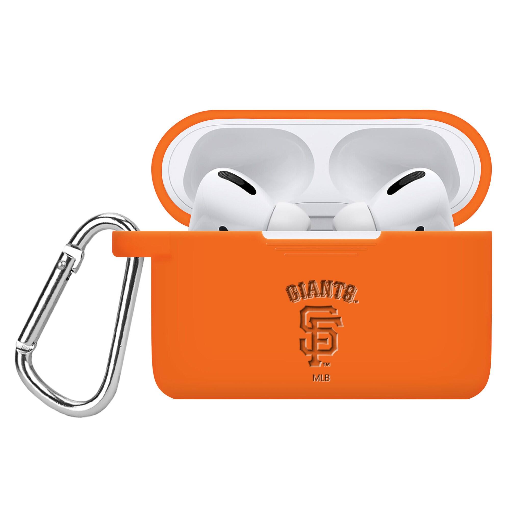 Artinian - San Francisco Giants Debossed Silicone Airpods Pro Case Cover - No Size - Multicolor