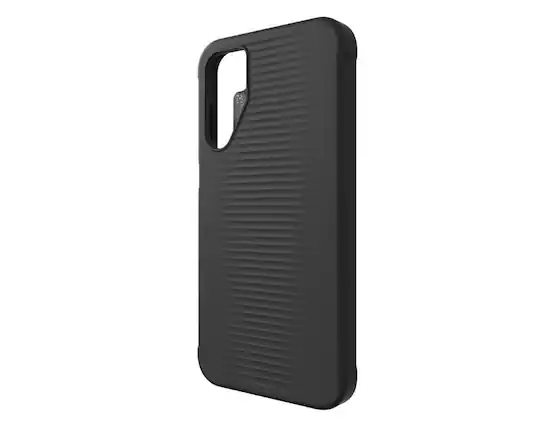 Front. ZAGG - Zagg Luxe Ultra Slim Black Case for Samsung Galaxy A15 5G - Black.