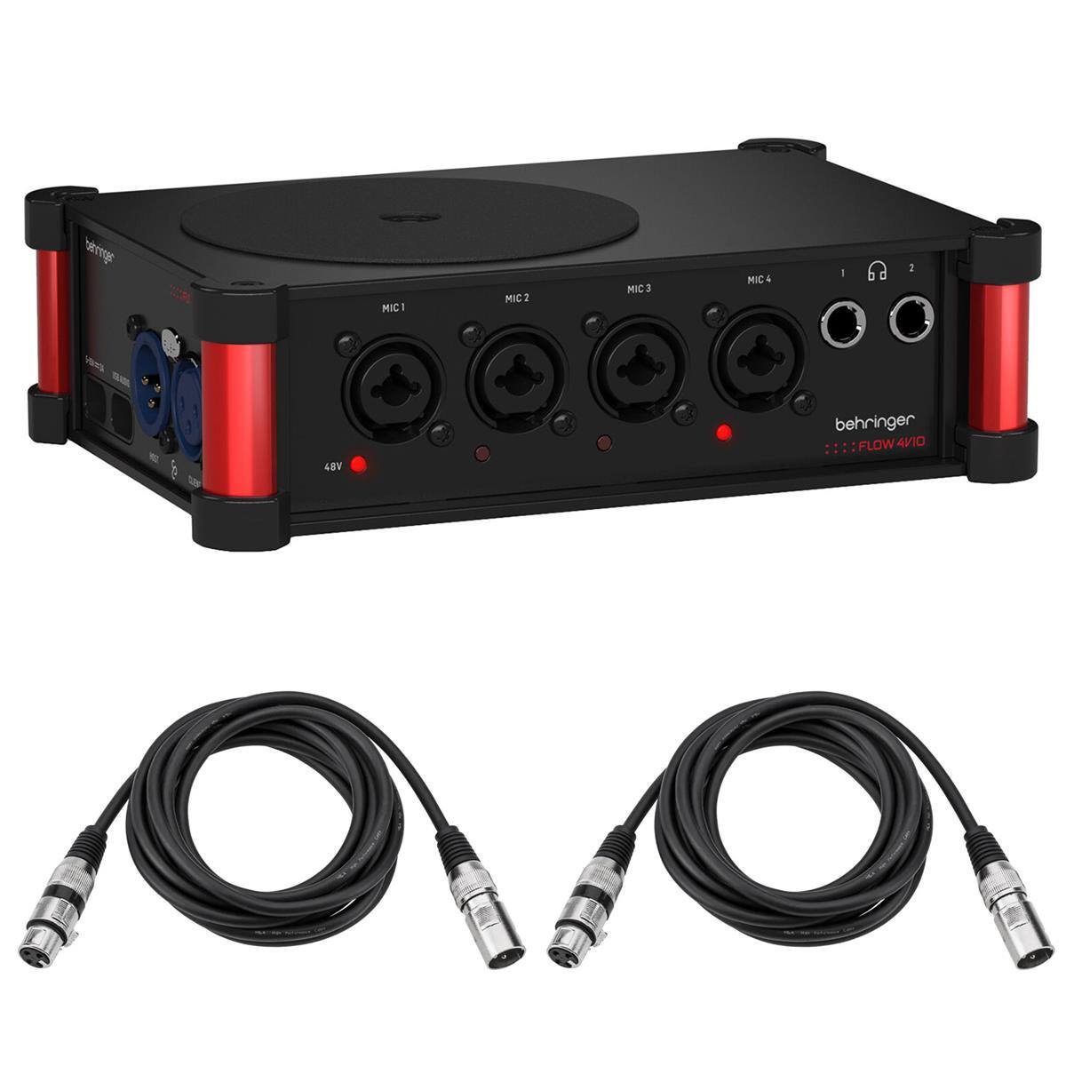 reprived
MIC 1
MIC 2
MIC 3
MIC 4
1
2
48V
behringer :: FLOW 4VIO