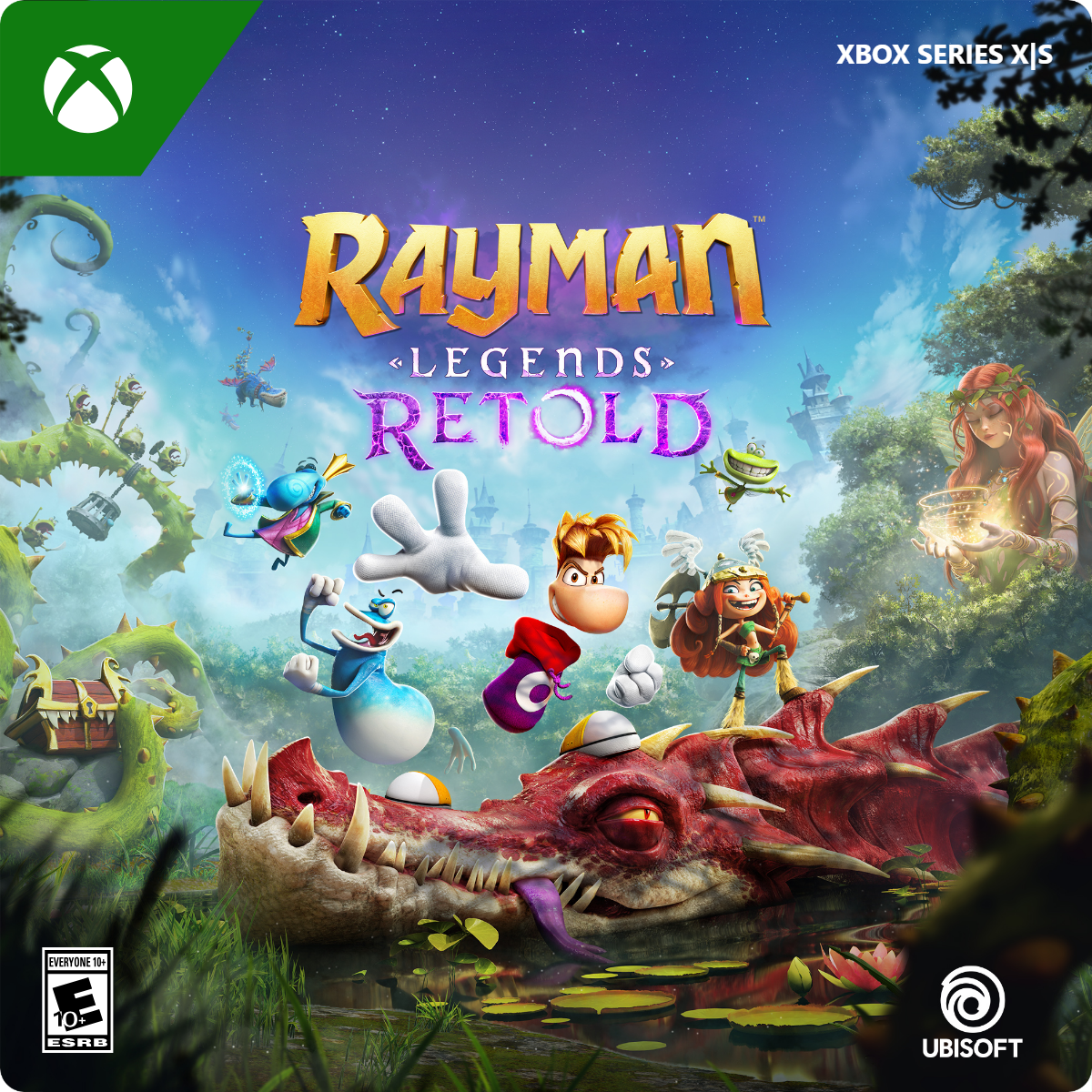XBOX SERIES X/S

RAYMAN LEGENDS RETOLD

EVERYONE 11+ F 10+ ESRB

UBISOFT - E10+ (Everyone 10+)