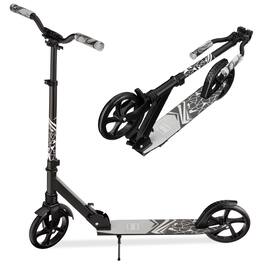 Best Choice Products - Kids Height Adjustable Kick Scooter w/ Carrying Strap, Non-Slip Deck, Kickstand - Black