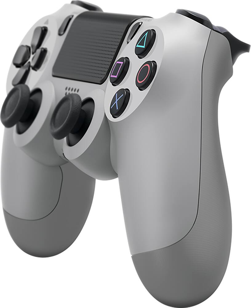 Left. Sony - 20th Anniversary Edition DUALSHOCK 4 Wireless Controller for PlayStation 4 - Gray.