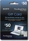 Sony - $50 eBook Gift Card-Front_Standard