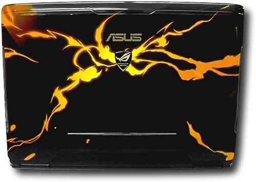 Front Standard. Asus - Refurbished Laptop with Intel® Core™2 Duo Processor - Black.