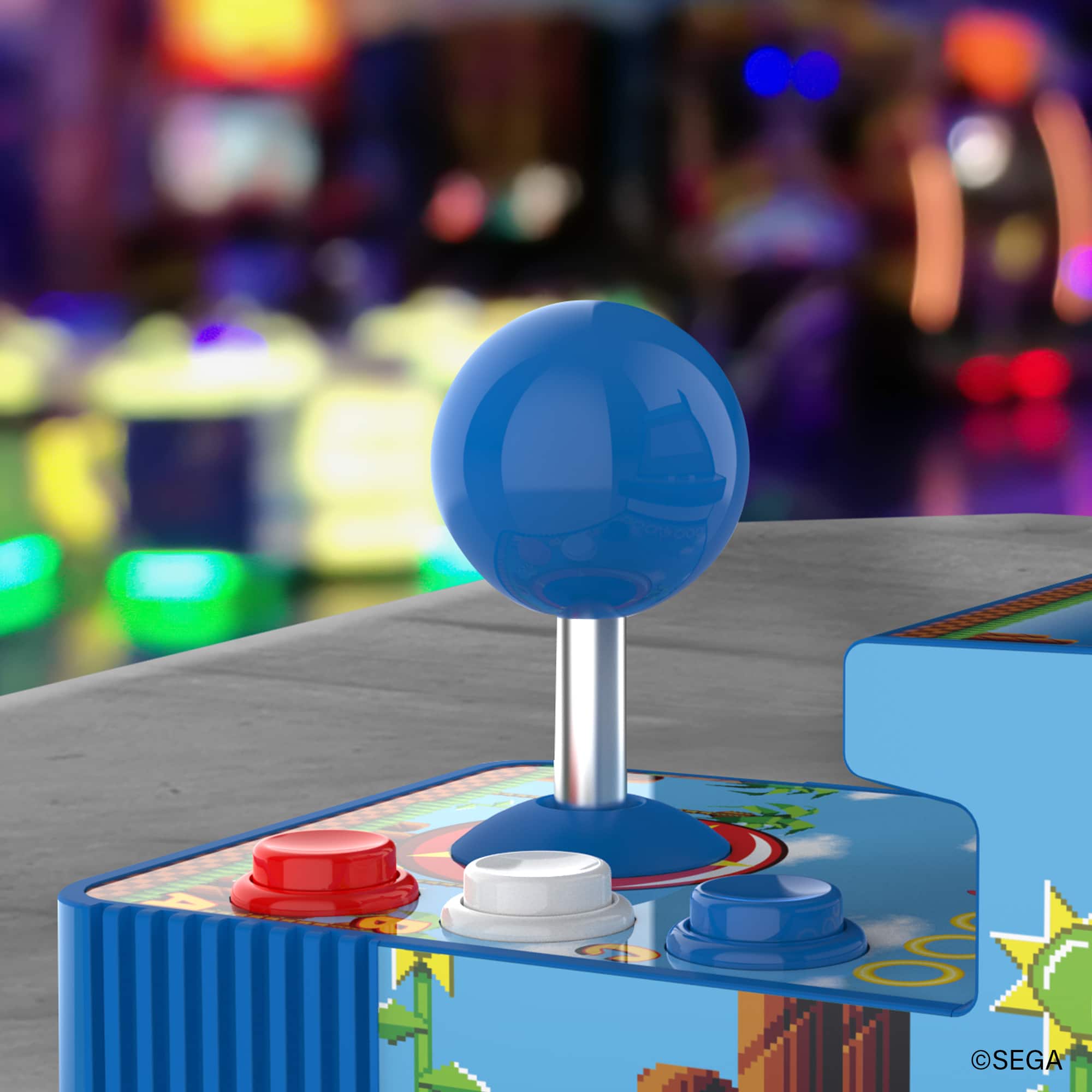 Sonic The Hedghog Joystick Player Portable Retro Arcade - Other