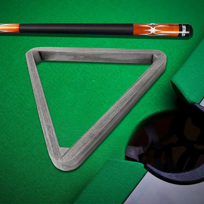 GSE Games & Sports Expert Deluxe Brushed Grey Solid Wood 8 Ball ...