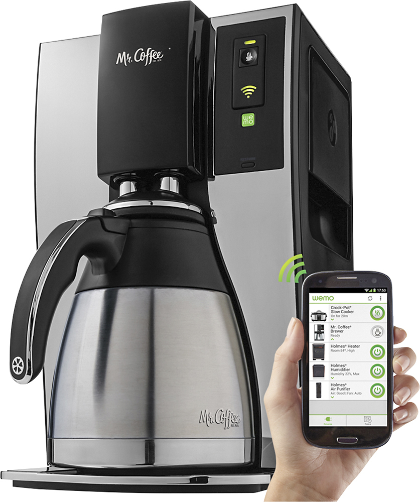 Belkin and Mr. Coffee team up to offer a smart coffee maker with WeMo app  support