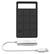 Front Standard. Ineo - USB 3.0-to-Serial ATA III Adapter Cable and Sleeve - Black.