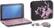 Alt View Standard 2. HP - Mini Netbook with Intel® Atom™ Processor, Mouse and Case - Pink Chic.