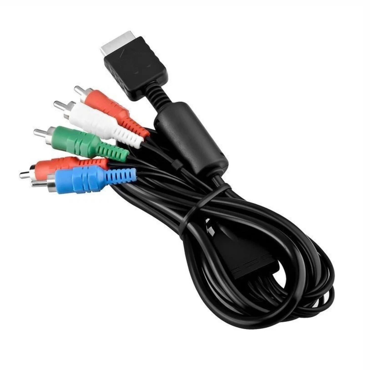 Front. Stock Preferred - 6FT HD Component RCA AV Video Audio Cable Cord - Black.