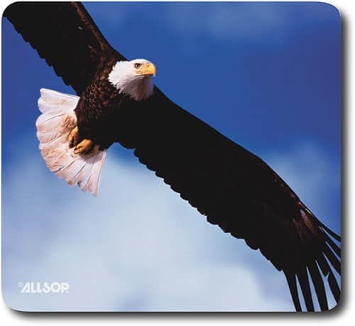 Front Standard. Allsop - Mouse Pad (Bald Eagle).