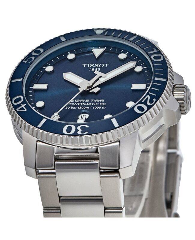 TISSOT 1853  
SEASTAR  
POWERMATIC  
30 bar (300m / 1000 ft)