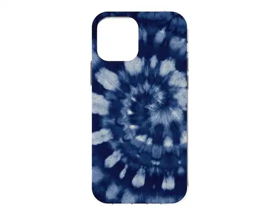 Front. Body Glove - Body Glove Karma Case for iPhone 12/12 Pro | Color: Tie Dye Blue - Tie Dye Blue.