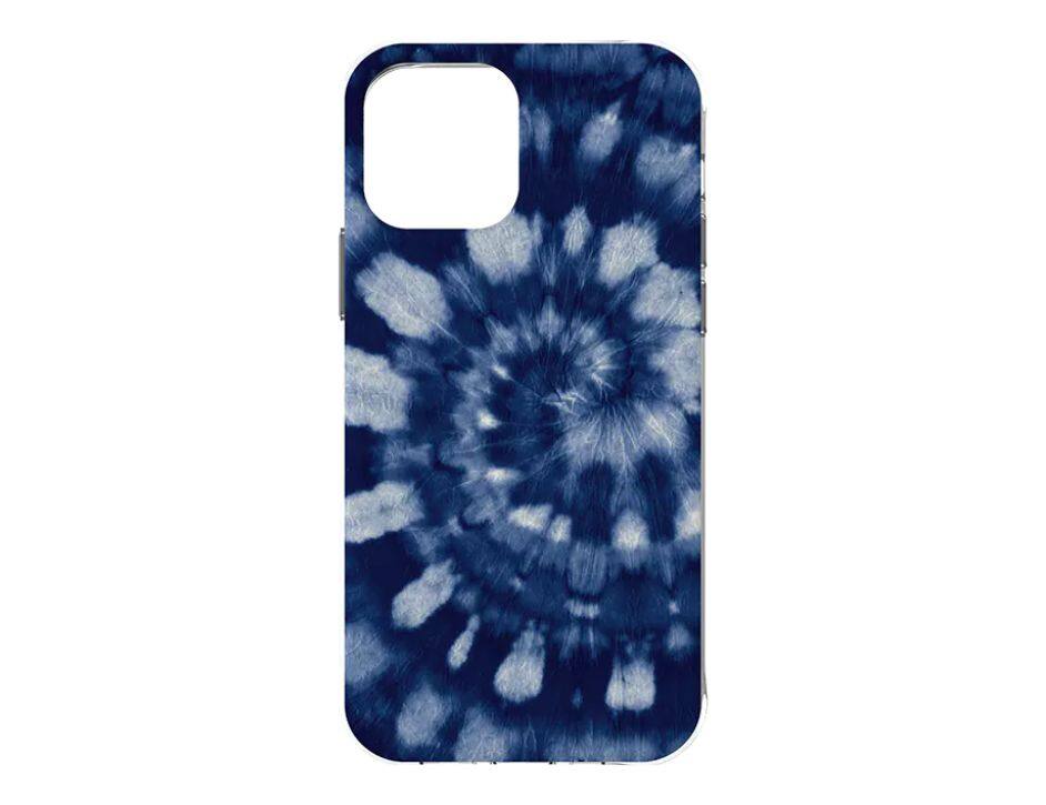Front. Body Glove - Body Glove Karma Case for  iPhone 12/12 Pro | Color: Tie Dye Blue - Tie Dye Blue.