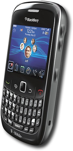  T-Mobile - BlackBerry Curve 8520 No-Contract Mobile Phone - Black