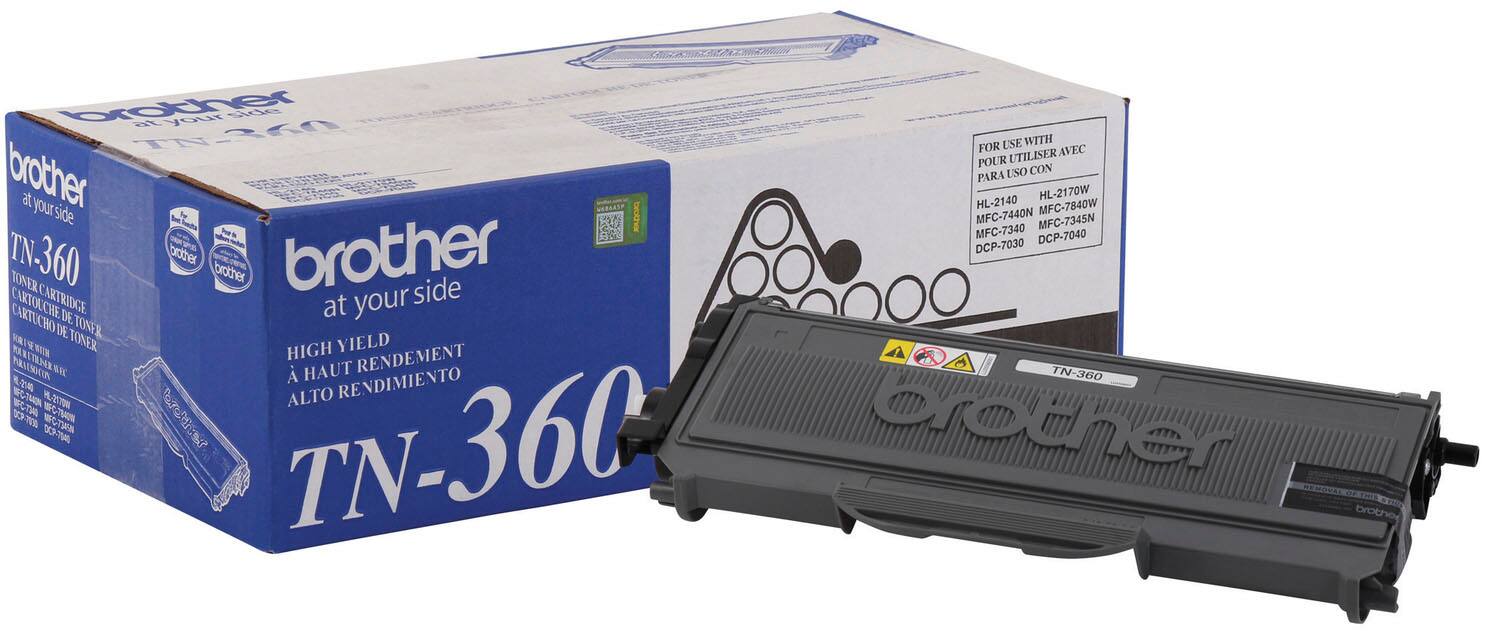 Brother - TN-360 High-Yield Toner Cartridge - Black