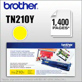 Brother - Toner, 1400 Page-Yield - Yellow