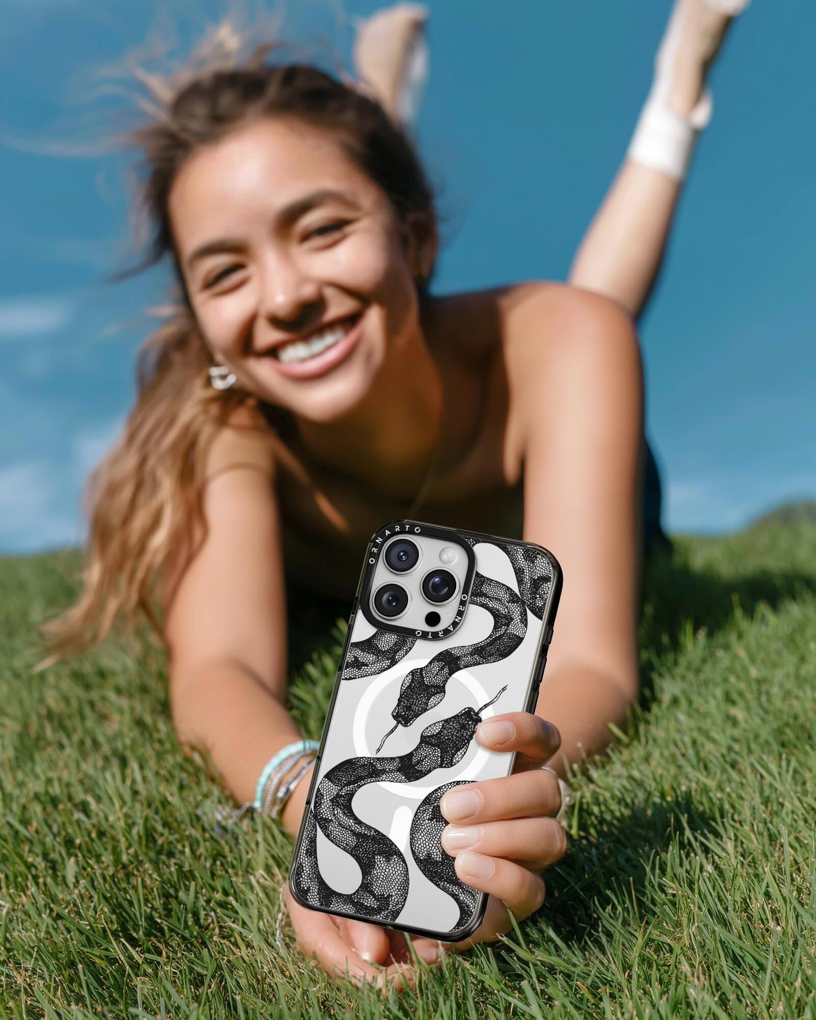 Ornarto Vistique for iPhone 16 Pro Case 6.3