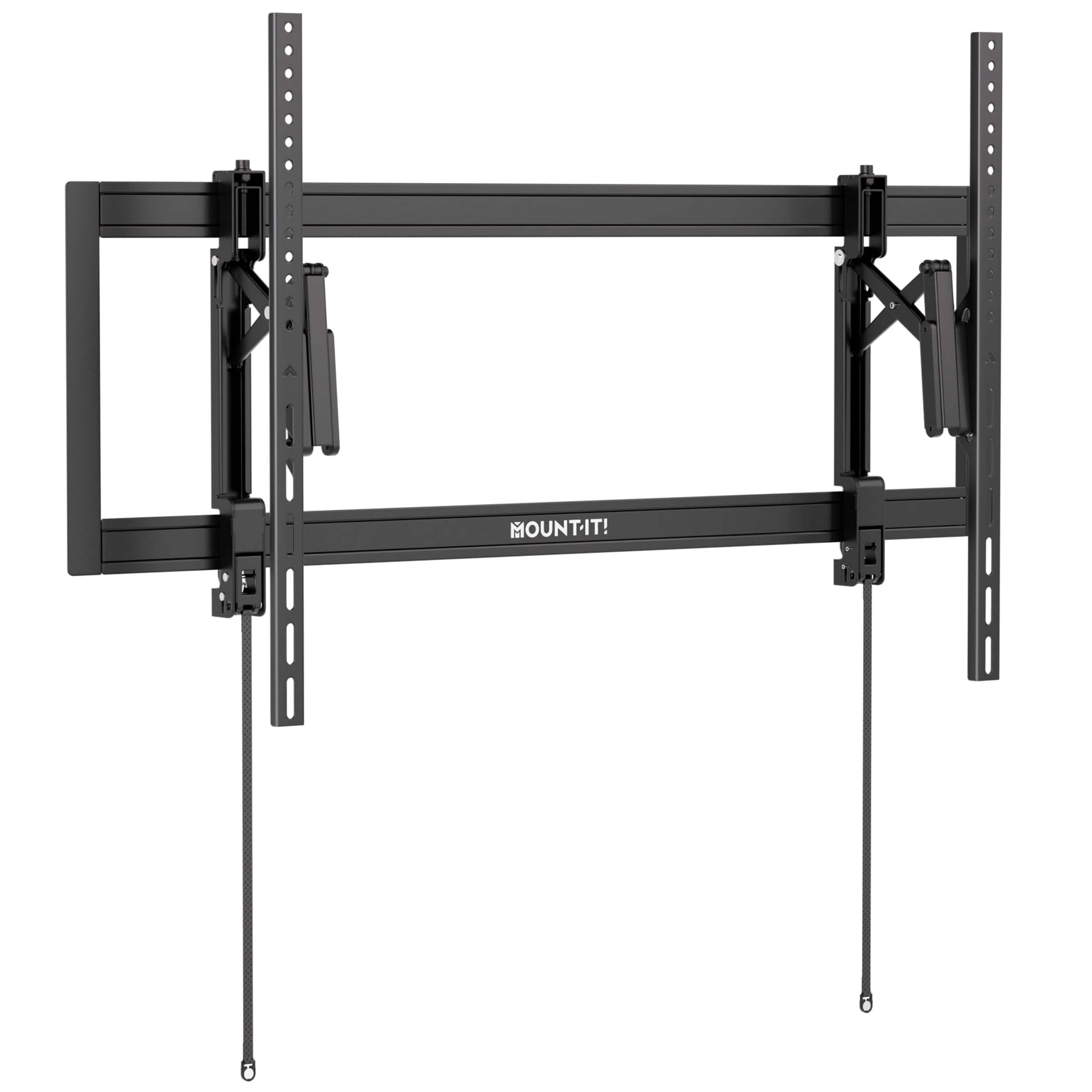 Mount-It! - Heavy-Duty XL Advanced Tilt TV Wall Mount for 55” – 105” TVs, 176 lbs Capacity - Black