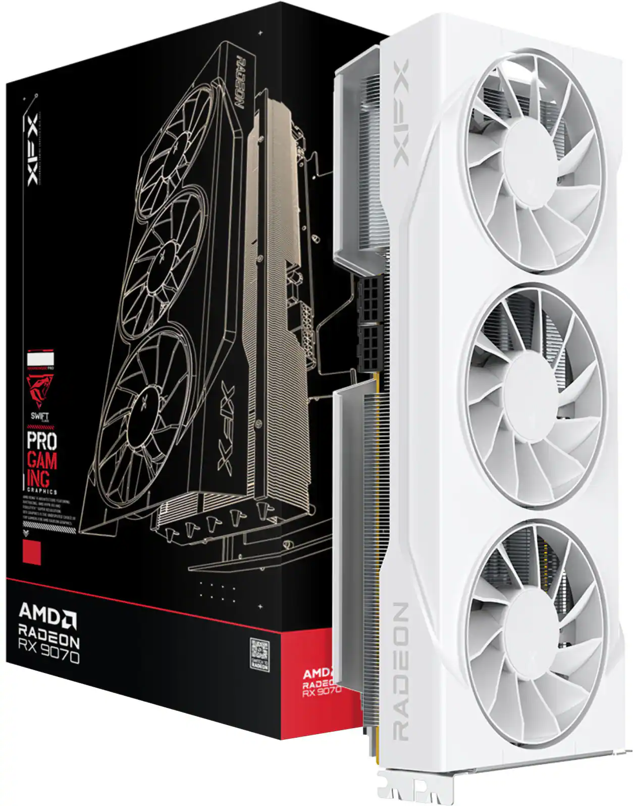 XFX RADSON XAIX SWIFT - PRO GAMING GRAPHICS AMD RADEON RX 9070