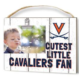 Jardine - Virginia Cavaliers 8'' x 10'' Cutest Little Weathered Logo Clip Photo Frame - White