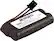 Front. JENSEN - NiMH Cordless Phone Battery - Black.