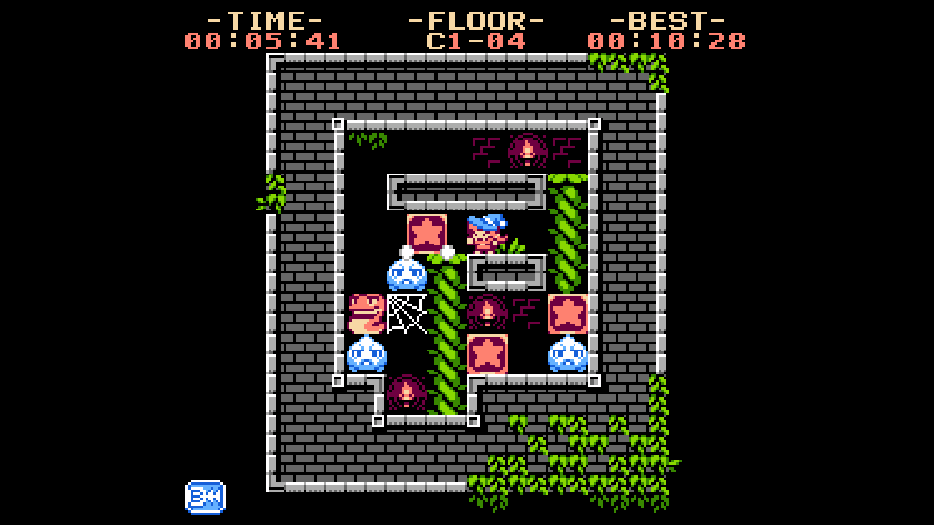 * TIME: 00:05:41
* FLOOR: C1-04
* BEST: 00:10:28