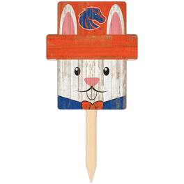 Fan Creations - Boise State Broncos 16" x 19" Easter Bunny Yard Stake - Multicolor