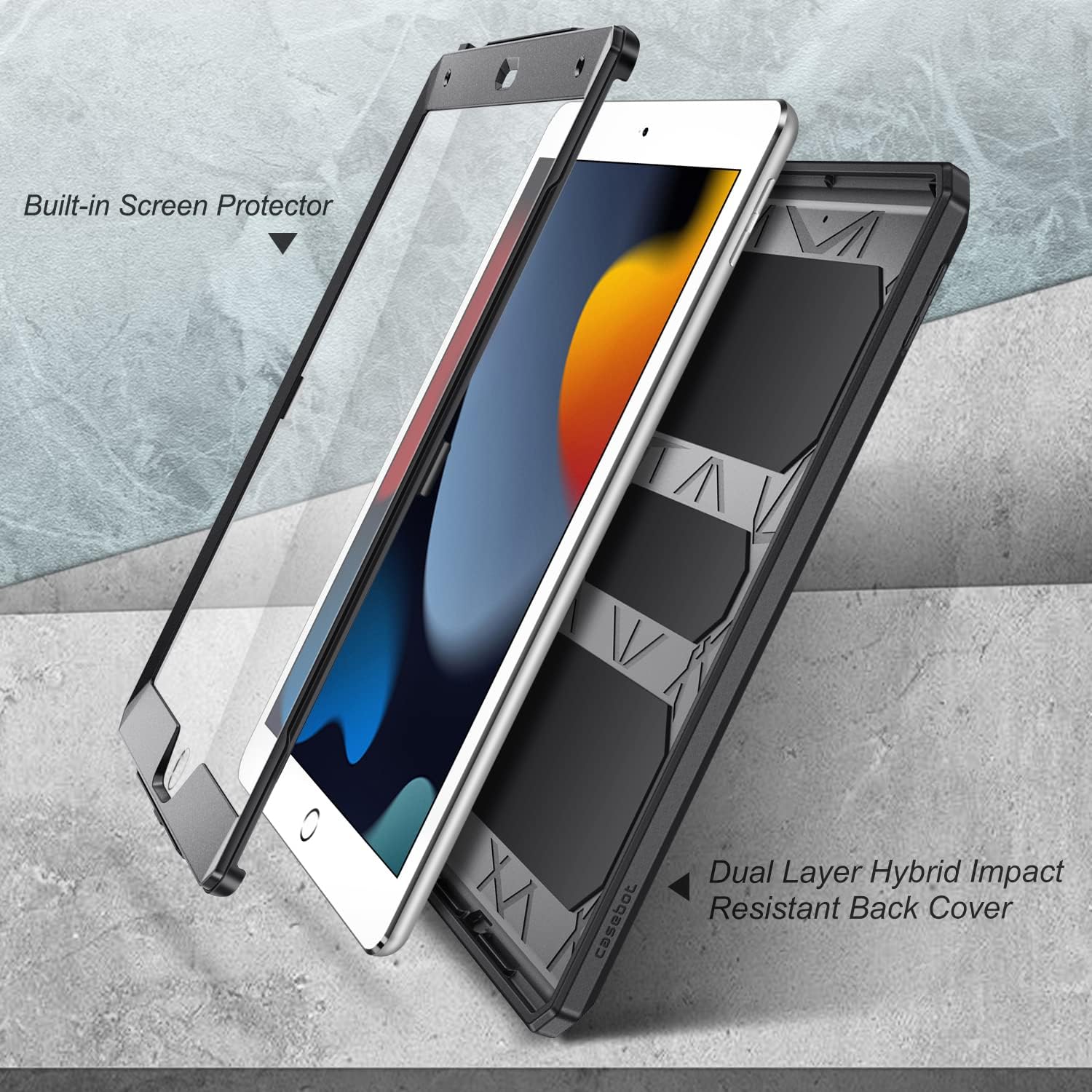 Built-in Screen Protector

Dual Layer Hybrid Impact Resistant Back Cover