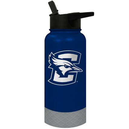 Front. Great American Products - Creighton Bluejays 32oz. Logo Thirst Hydration Water Bottle - Multicolor.