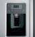 Alt View 4. GE - 25.4 Cu. Ft. Side-by-Side Refrigerator with Thru-the-Door Ice and Water.