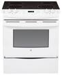 GE - 4.4 Cu. Ft. Self-Cleaning Slide-In Electric Range - White - Larger Front