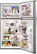 Alt View 1. Whirlpool - 19.3 Cu. Ft. Top-Freezer Refrigerator - Monochromatic Stainless Steel.
