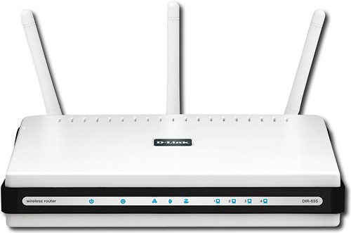 Best Buy: D-Link Refurbished Xtreme Wireless-N Gigabit Router with 4-Port Switch DIR-655/RE