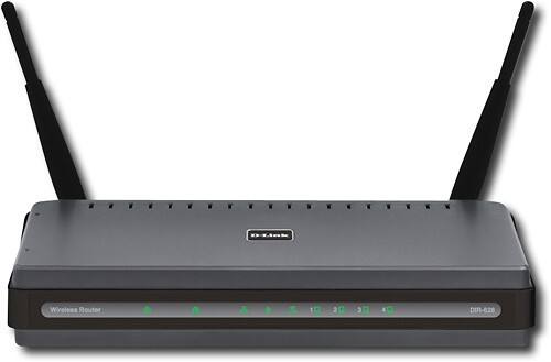 Front Standard. D-Link - Refurbished RangeBooster N Dual-Band Wireless-N Router.