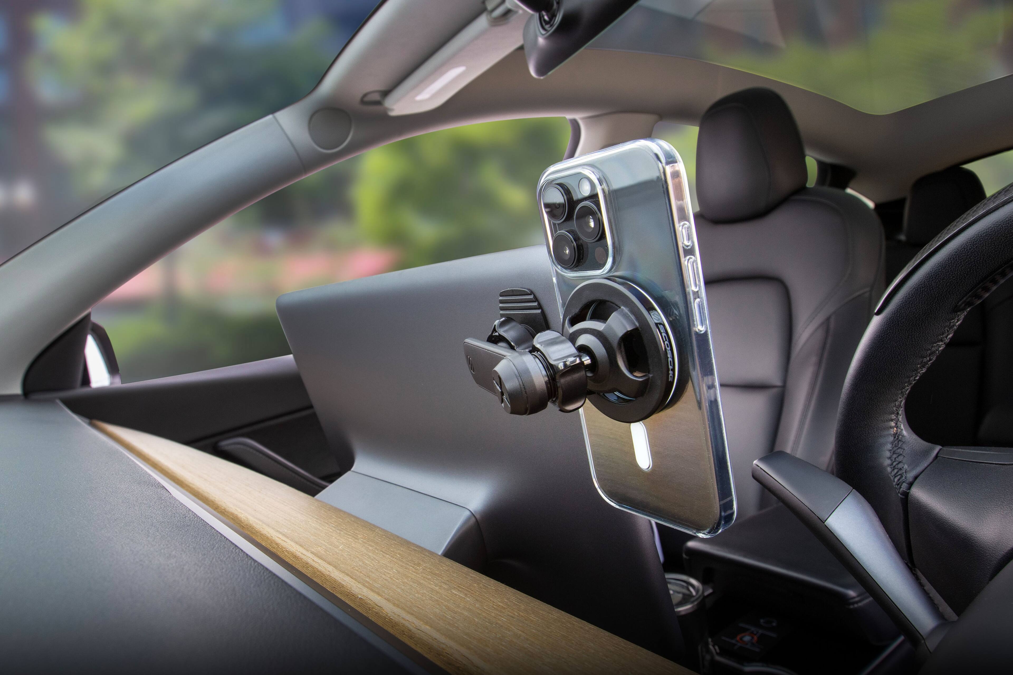 Alt View 25. Scosche - MagicMount MS 5 in 1 Magnetic Mount For Most Cell Phones - Black.