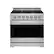 Front. Thor Kitchen - Gordon Ramsay Series by Thor Kitchen 6.0 Cu. Ft Freestanding Gas Range - Stainless Steel.