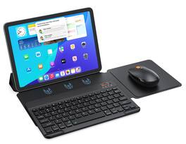 TECH SAFARI - And Mouse For Ipad Wireless Portable Rechargeable 10th Gen a16 11th mini pro air 11inches Iphone not Included - Black