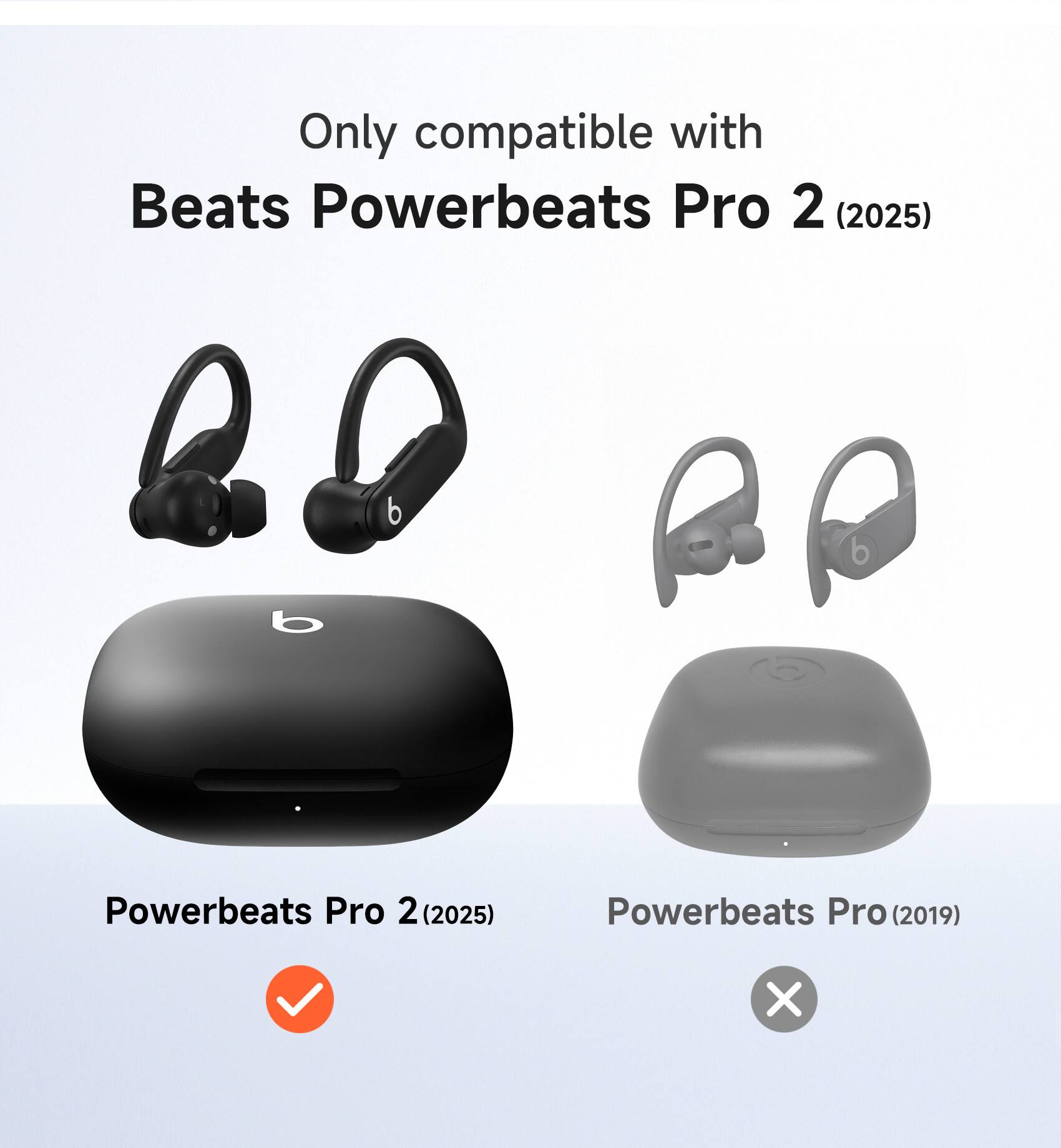 Only compatible with Beats Powerbeats Pro 2 (2025)  
Powerbeats Pro 2 (2025)  
Powerbeats Pro (2019)
