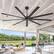 Front. Breezary - 84 Inch Great Ceiling Fan with Remote Control, 9 Reversible Plywood Blades, DC Motor, 3 Downrods, Light/No Light Options - Black (Without Light).