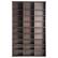 Alt View 5. VEVOR - Media Storage Cabinet, 9-layer DVD Shelf Holds up to 756 CDs, Adjustable CD Shelves 27 Compartments - Espresso.