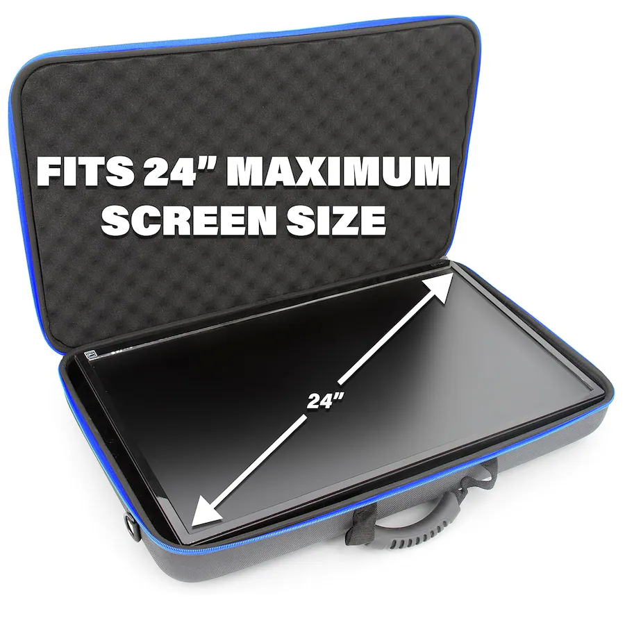 CASEMATIX Portable Monitor Case for 15.6