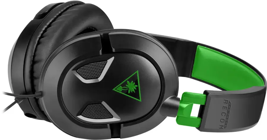Alt View 15. Turtle Beach - Recon 50X Wired Gaming Headset for Xbox Series X | S, Xbox One, PS5, PS4, PlayStation, Nintendo Switch, Mobile & PC - Black/Green.