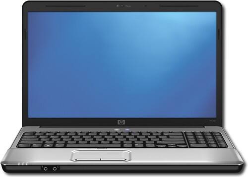 Front Standard. HP - Laptop with Intel® Pentium® Processor - Piano Black.