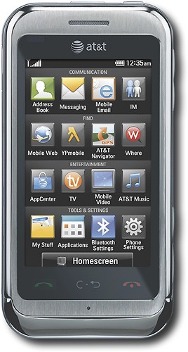 Best Buy: LG Arena Mobile Phone Silver GT950